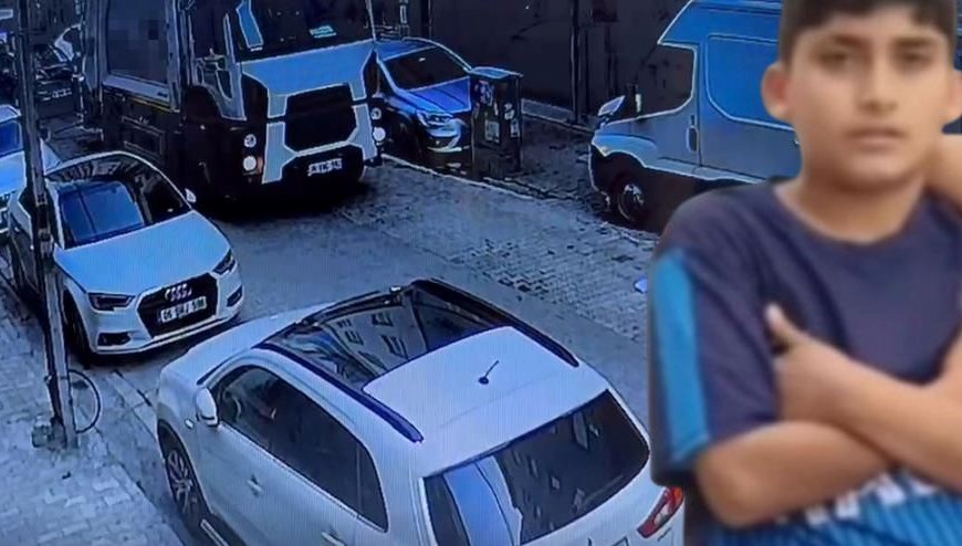 Çöp kamyonu dehşeti: 12 yaşındaki çocuk öldü