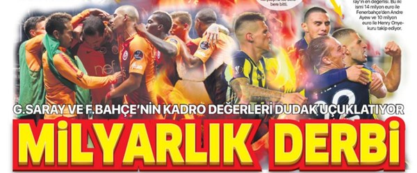 Günün spor manşetleri (02 Kasım 2018)