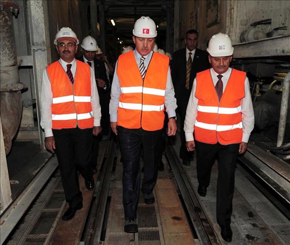 Erdoğan Marmaray'da - 1