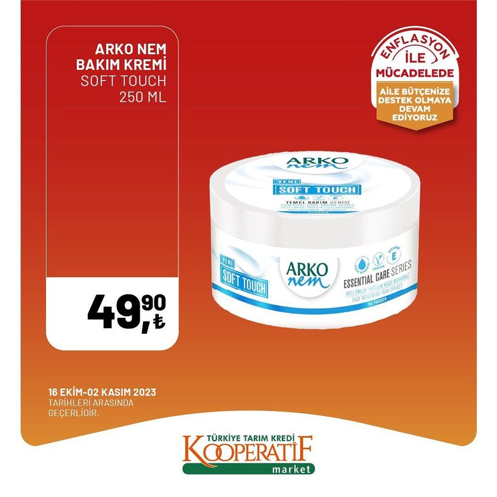 İNDİRİM BUGÜN BAŞLADI! Tarım Kredi Kooperatifi Market İndirim Kataloğu | Siirt Olay Haber Tarım Kredi Kooperatif Market ekim ayına özel yeni indirimli ürünler listesi: Yüzde 50 indirim bugün başlıyor (16 Ekim-2 Kasım 2023 Tarım Kredi Market indirimleri) - 38