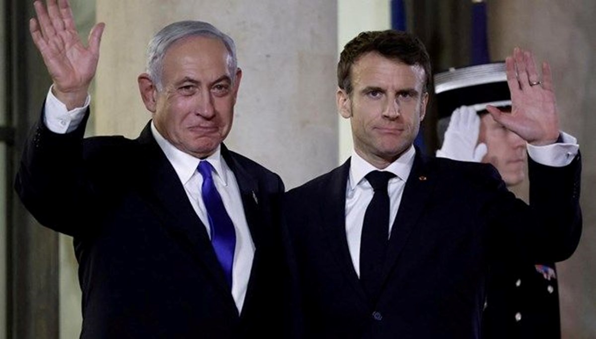 Macron ve Netanyahu telefonda görüştü: Gündem Ortadoğu