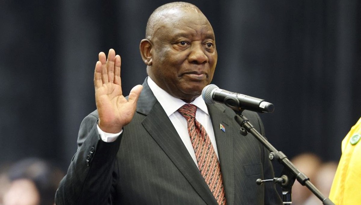 Güney Afrika'da Cyril Ramaphosa yeniden cumhurbaşkanı seçildi Güney Afrika'da Cyril Ramaphosa yeniden cumhurbaşkanı seçildi