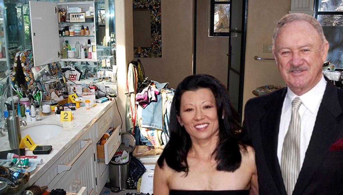 Hackman'ın malikanesinden tüyler ürperten görüntüler