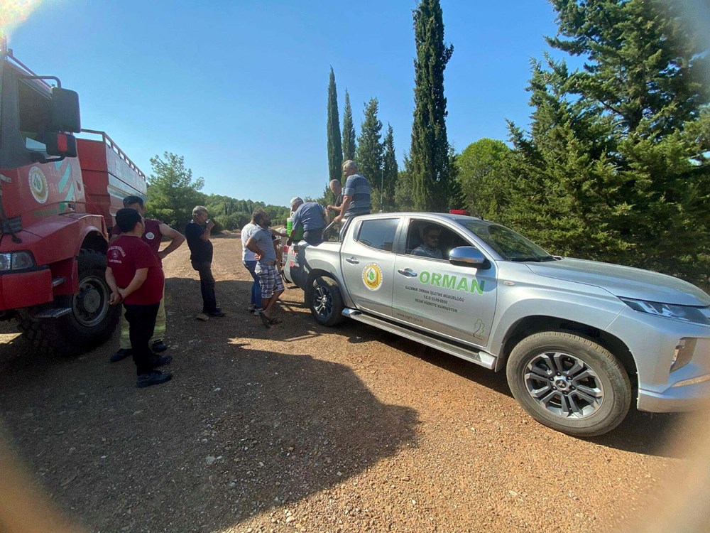 İzmir'deki orman yangını kontrol altında - 4