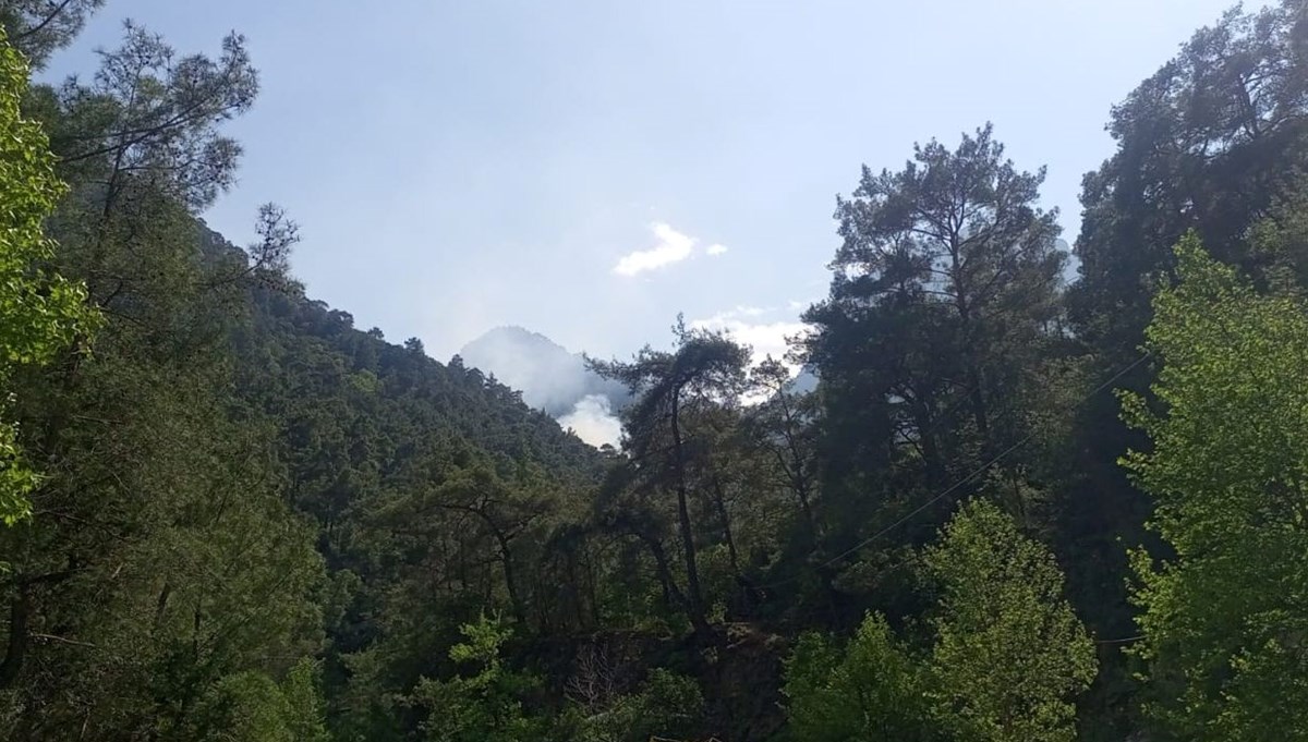 Antalya Kemer’de orman yangını