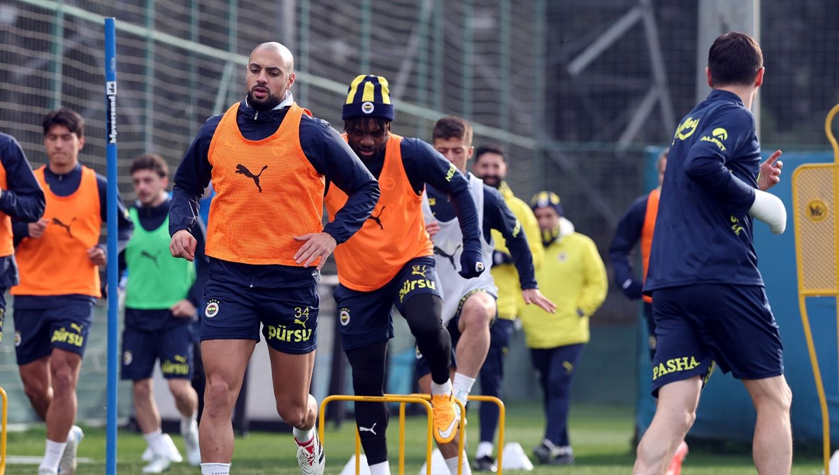 Fenerbahçe, Lyon maçı hazırlıklarına başladı