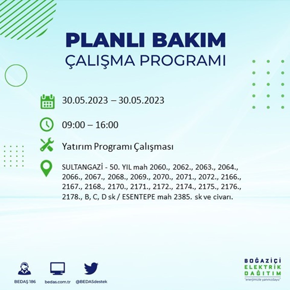 İstanbul'un 5 ilçesinde elektrik kesintisi: Elektrikler ne zaman gelecek? (BEDAŞ duyurdu) - 5