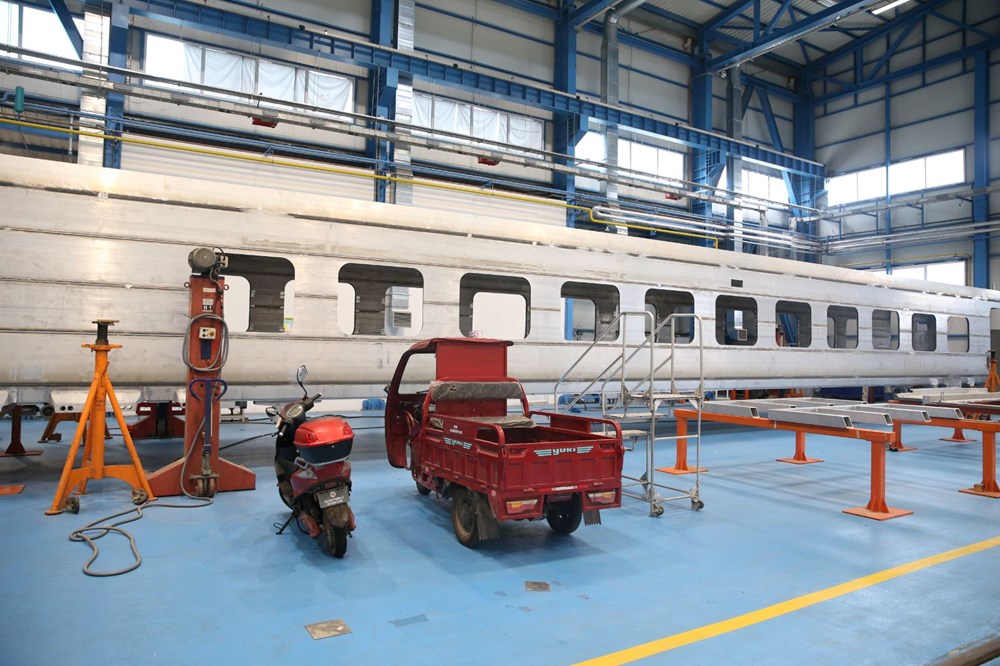 Milli Elektrikli Tren Seti raylara inmek için hazırlanıyor - 18
