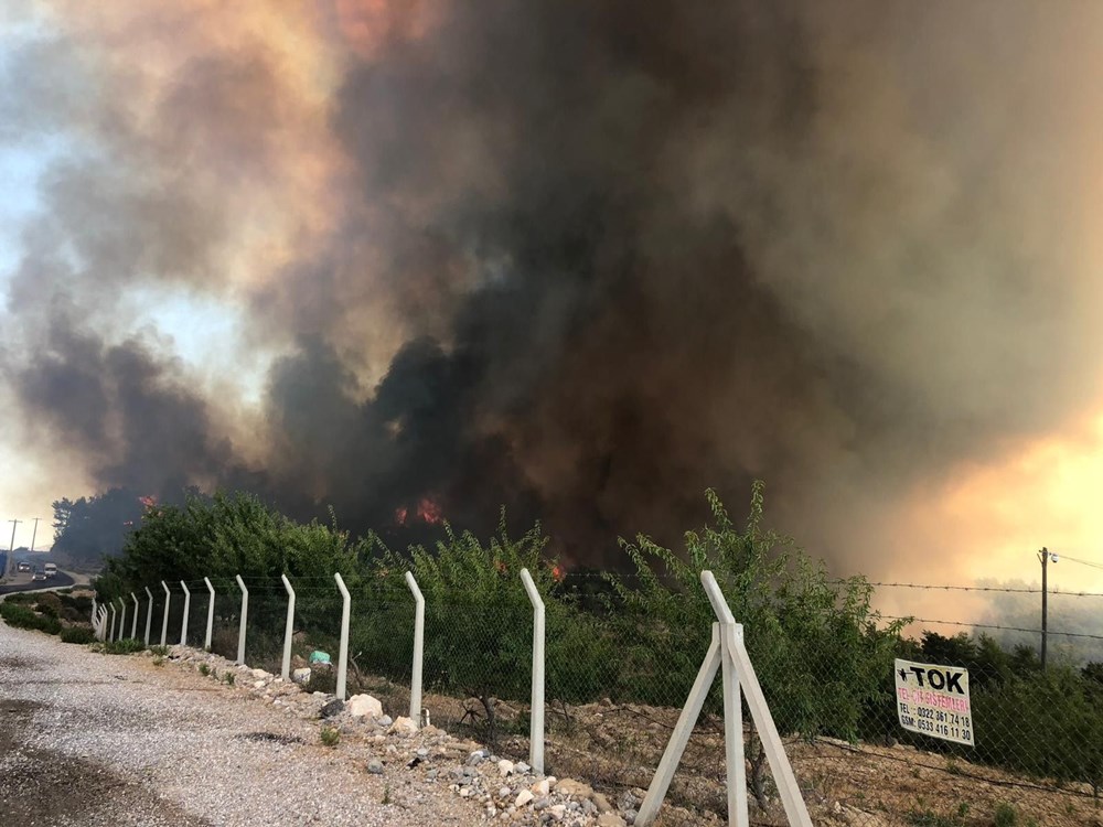 Antalya Manavgat'ta büyük yangın - 17