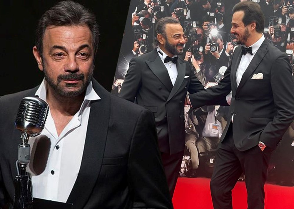 Kerem Alışık Cannes Film Festivali'nde: Oğluyla poz verdi - 1