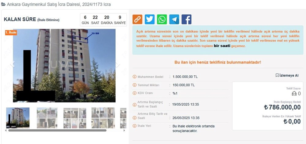 Yarı fiyatına ihaleyle konut satışı... İşte ayrıntılar - 15