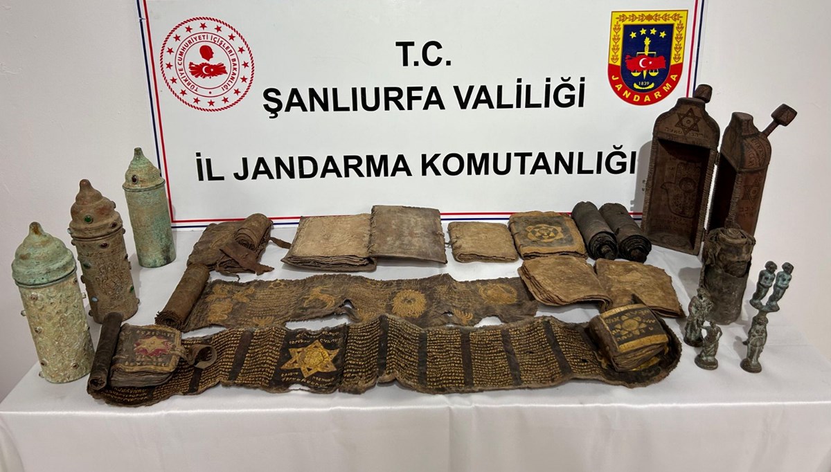 Şanlıurfa'da tarihi eser operasyonu