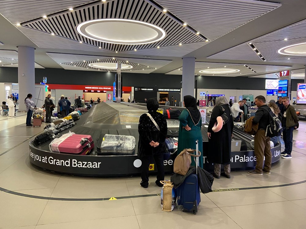 İstanbul Havalimanı'nda bayram dönüşü yoğunluğu - 4