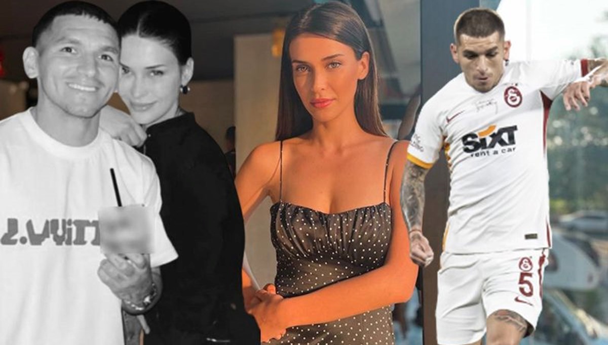 Galatasaraylı Lucas Torreira ile oyuncu Devrim Özkan birlikteliği