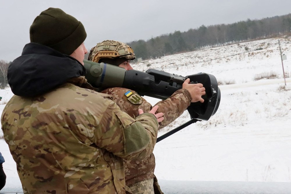 Ukrayna'da savaş hazırlığı: ABD'liler askerleri, askerler sivilleri eğitti - 15