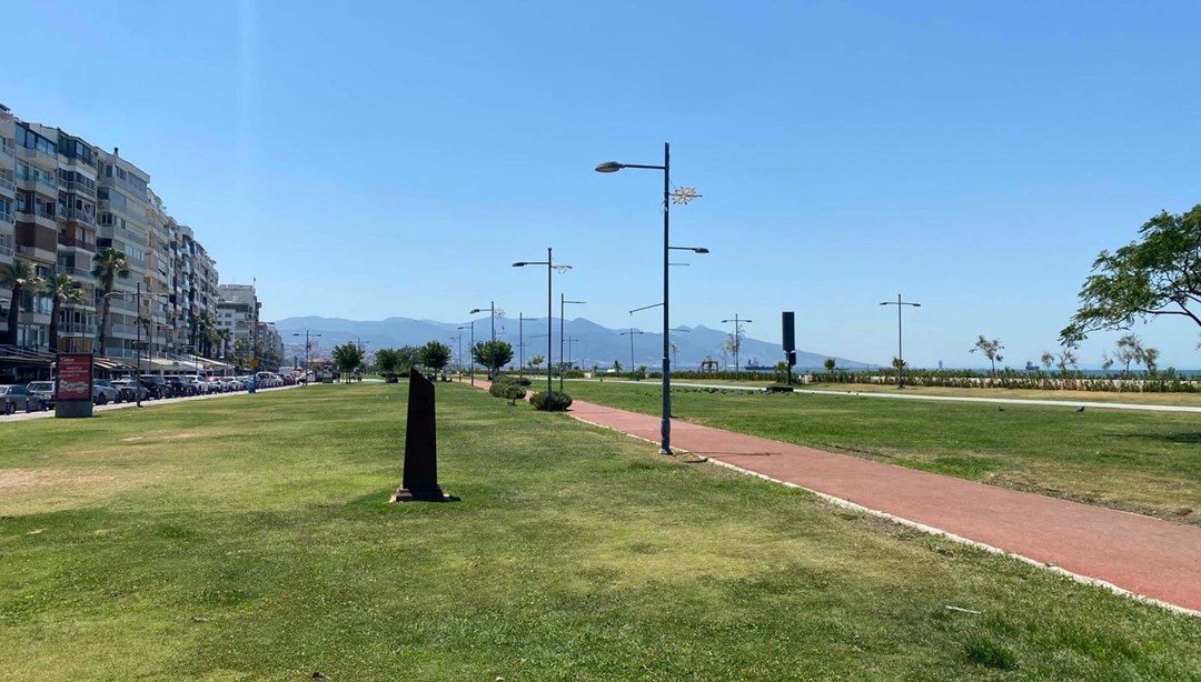 İzmir'de sıcaklık rekoru kırıldı, Kordon boş kaldı