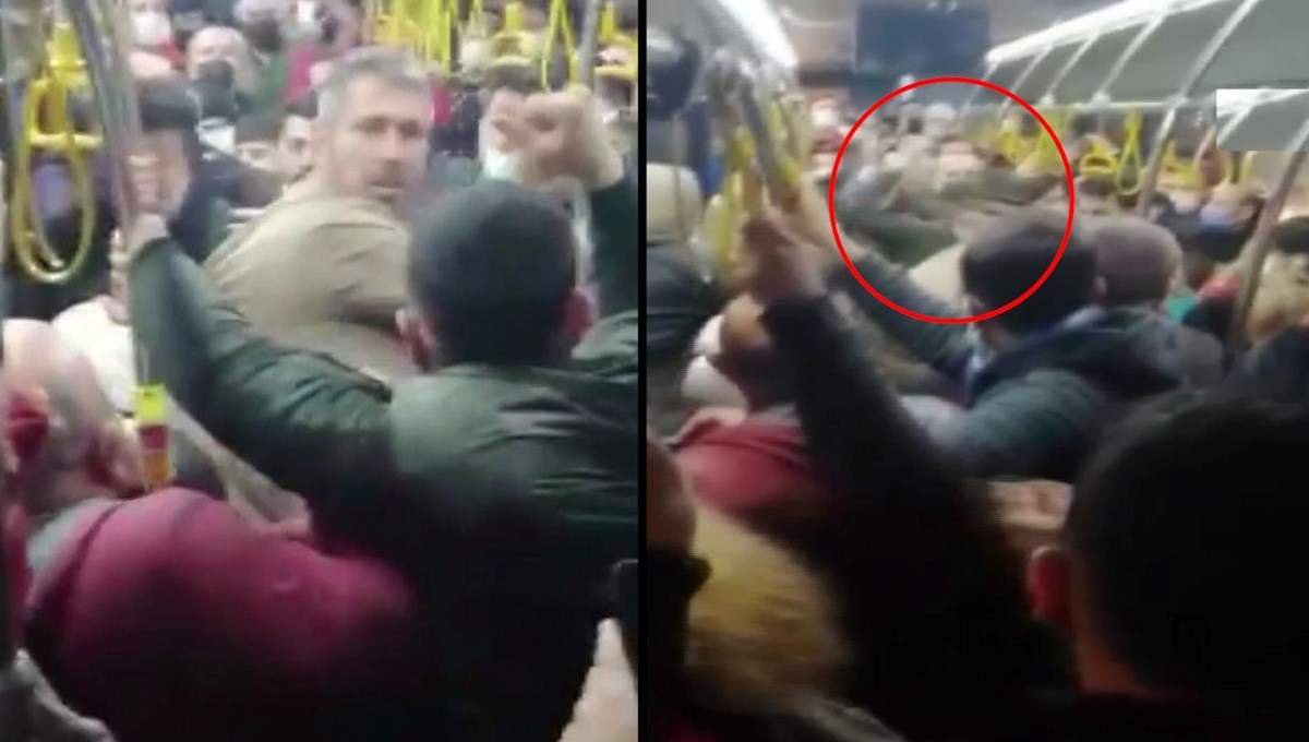 Otobüste ‘çocukları kaldırma’ kavgası: Yumruklarla saldırdılar