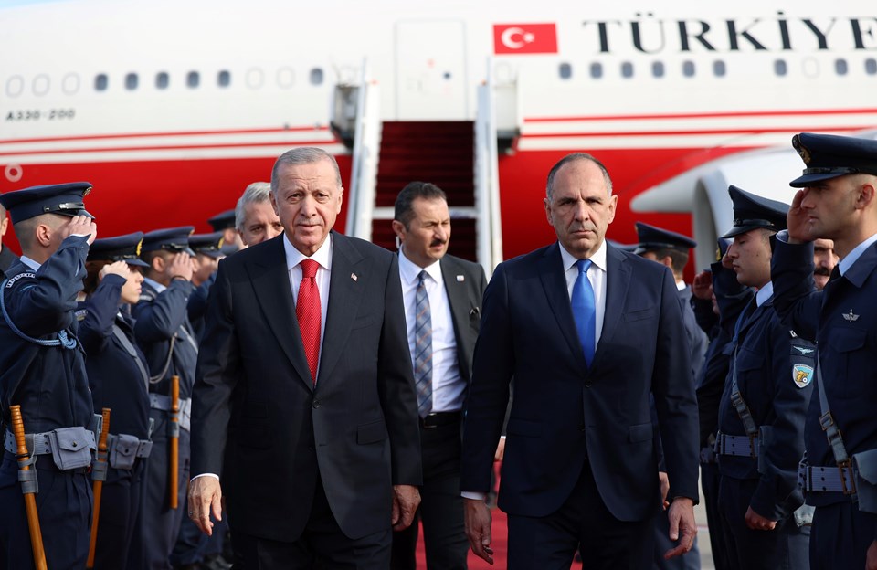 Cumhurbaşkanı Erdoğan Atina’da - 1