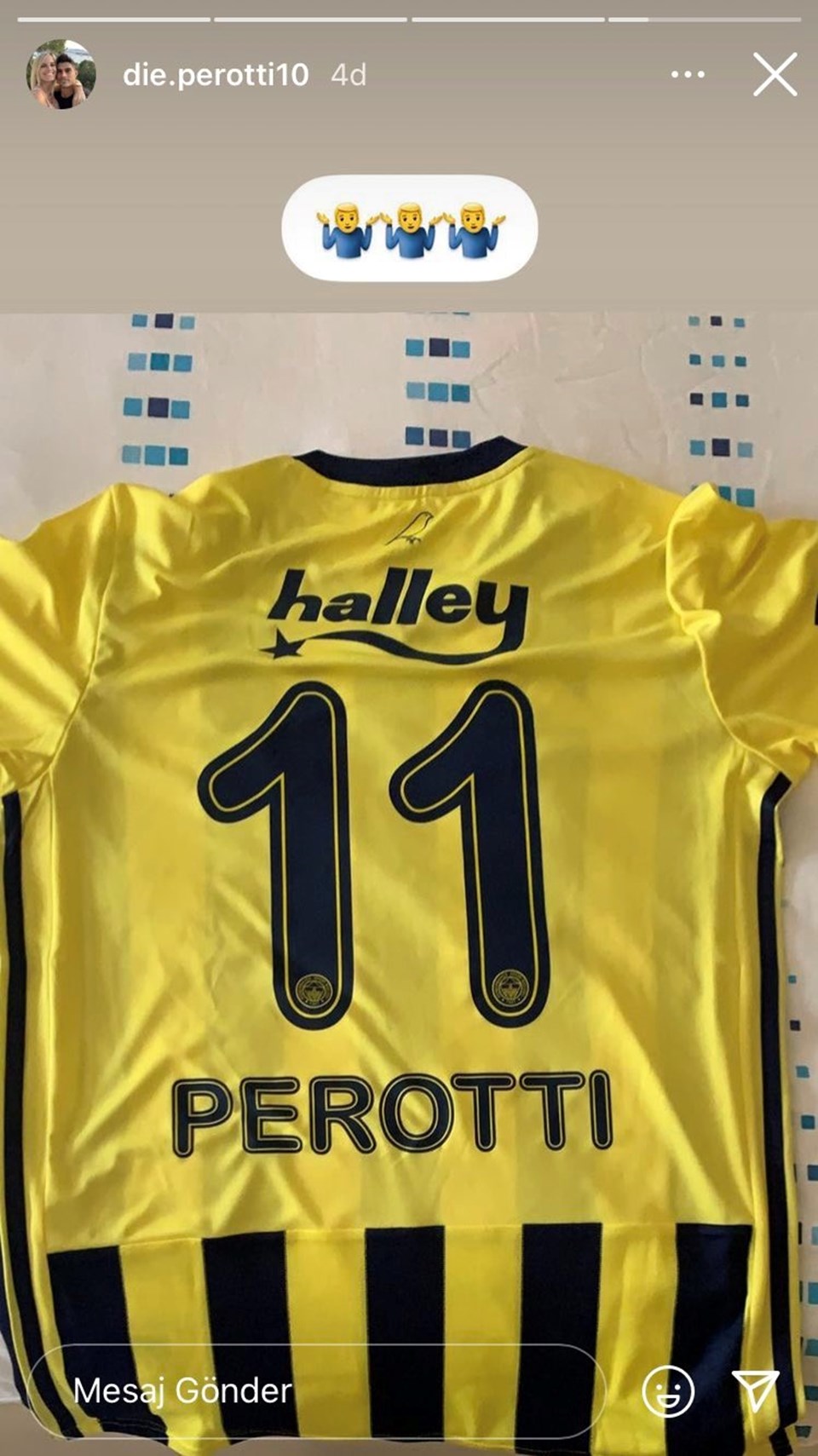 Fenerbahçe'nin Arjantinli yıldızı Diego Perotti'den sitemkar paylaşım - 1