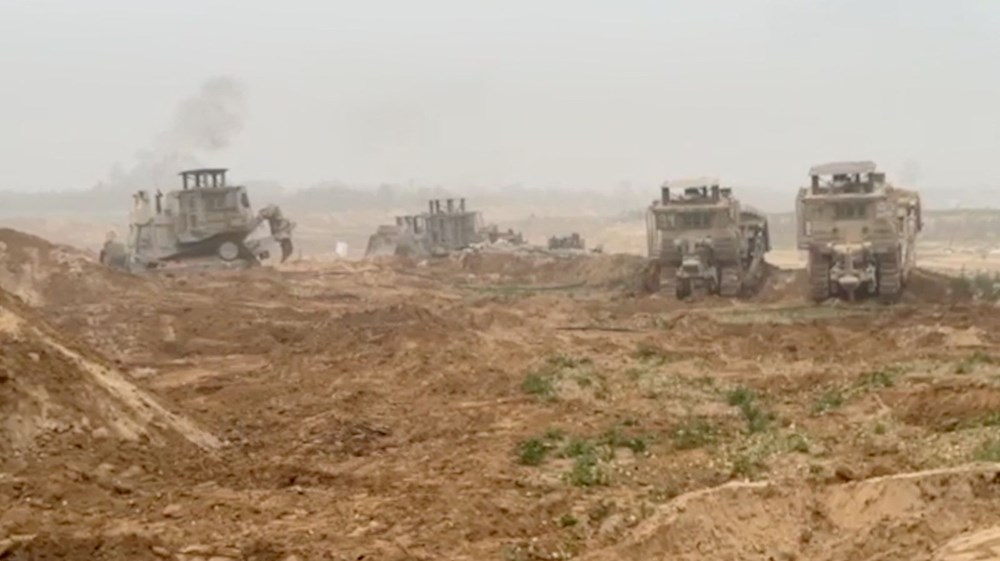 İsrail askerleri Gazze topraklarında (İsrail-Hamas çatışmalarında 24.gün) - 1