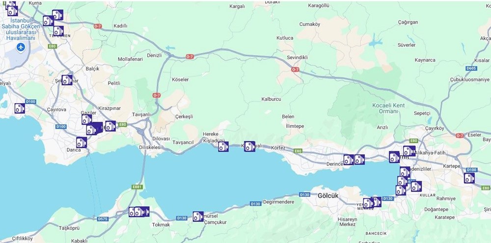 Yola çıkacaklar dikkat... Sabit radar noktaları belli oldu - 40