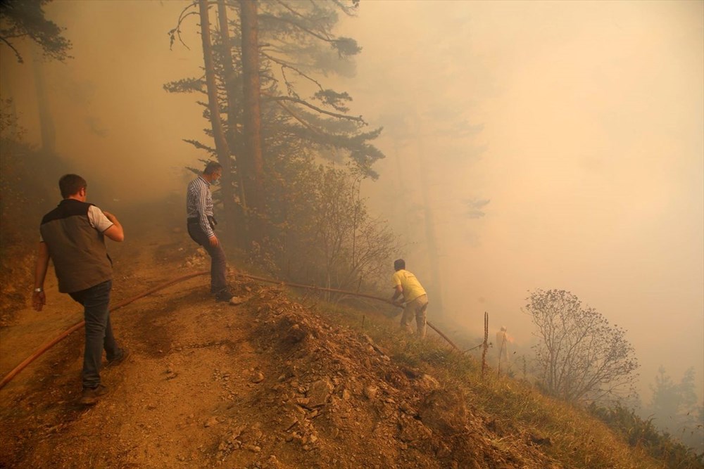 Kastamonu'daki yangın 4 gündür söndürülemiyor - 2
