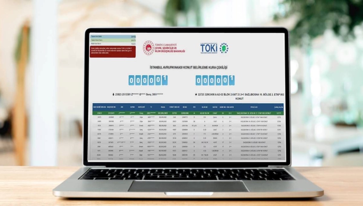 TOKİ İstanbul Avrupa Yakası Konut Belirleme Kura sonuçları isim listesi 2025 sorgula: TOKİ Avrupa Yakası kura sonuçları açıklandı mı?