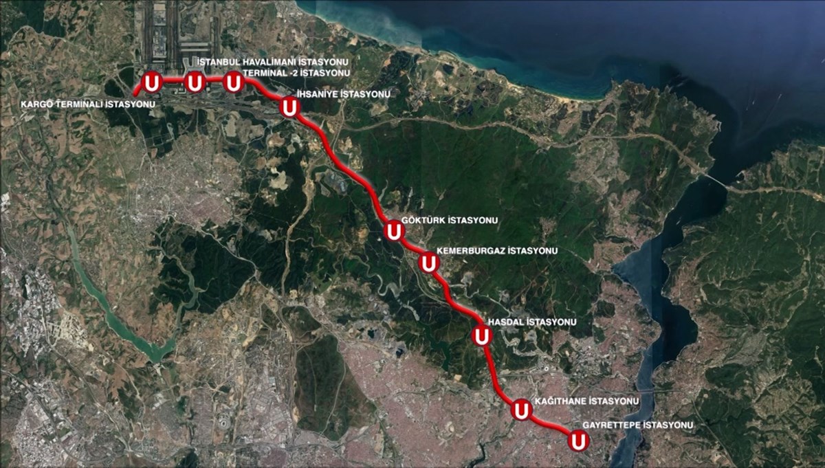 İstanbul’a yeni metro hattı: İlk test sürüşü yapıldı