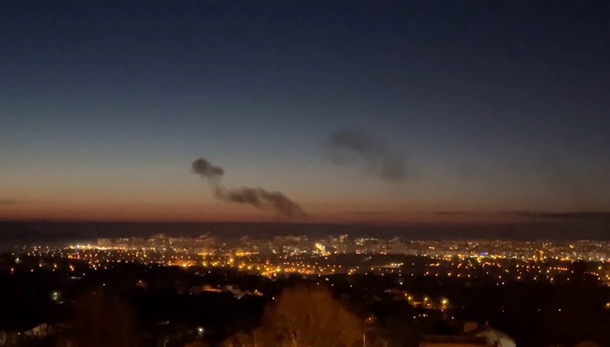 Kharkiv'den dumanlar yükseliyor