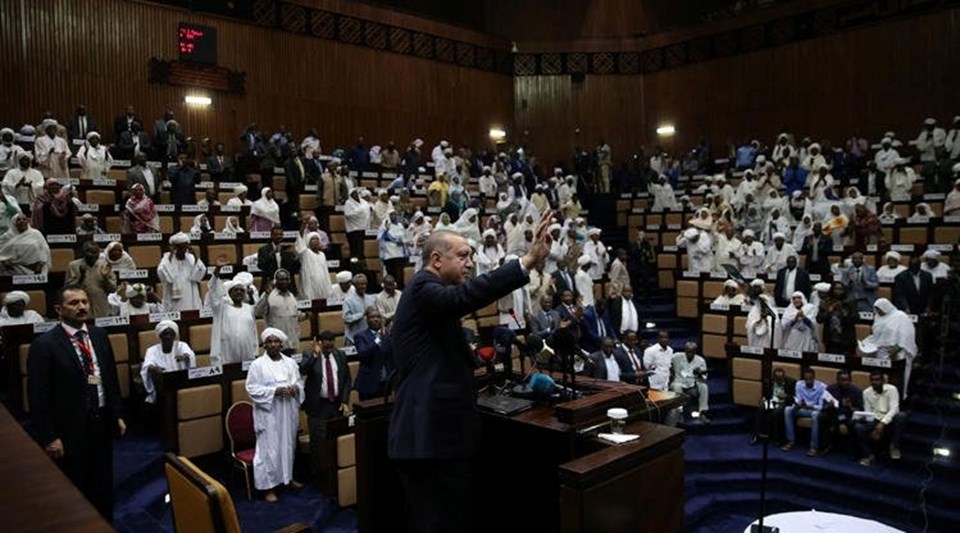 Cumhurbaşkanı  Erdoğan, Sudan Meclisi'ne hitap etti - 1