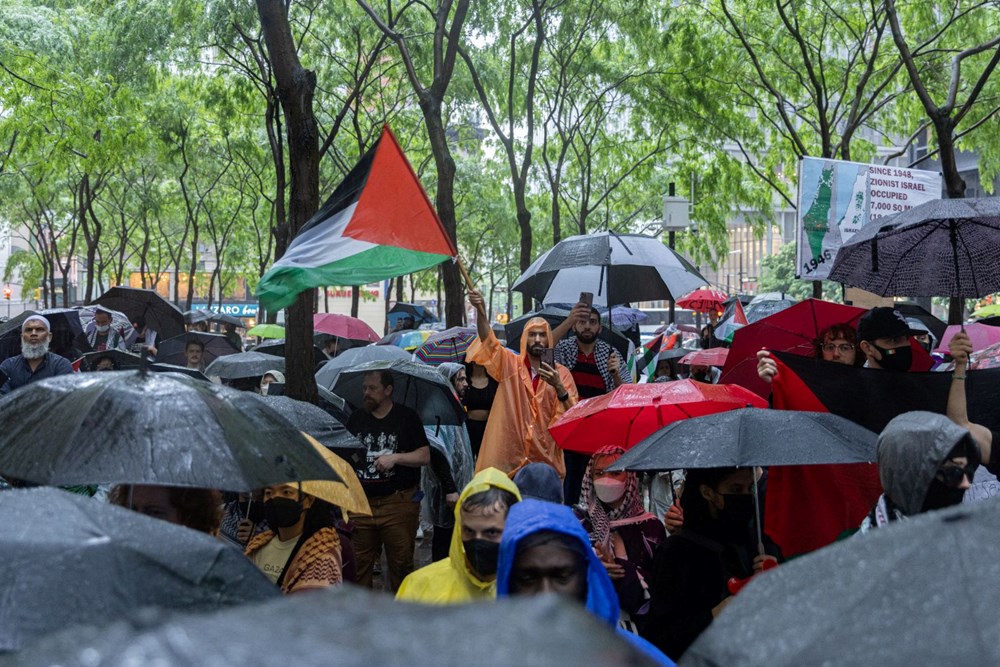 Dünyanın dört bir yanında Refah saldırısına karşı protesto - 5