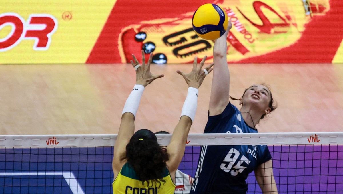 FIVB Milletler Ligi | Brezilya'yı 3-2 mağlup eden Polonya bronz madalyanın sahibi oldu