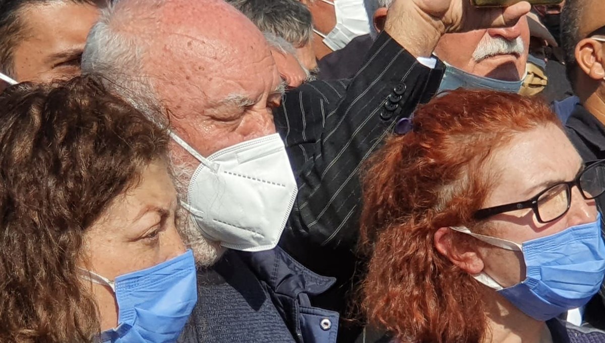 Musa Eroğlu, 55 yıllık eşini son yolculuğuna uğurladı