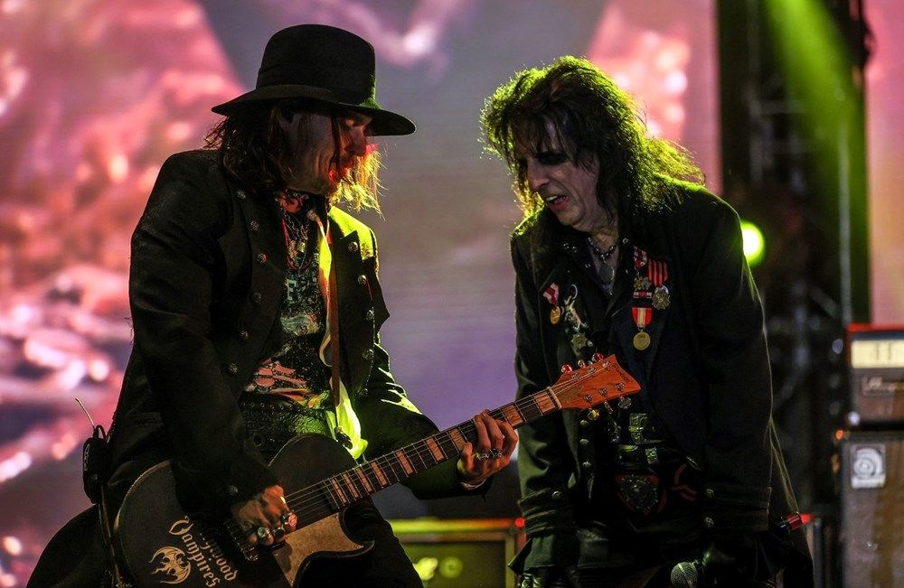 Johnny Depp'li Hollywood Vampires grubu: Teşekkürler İstanbul - 5