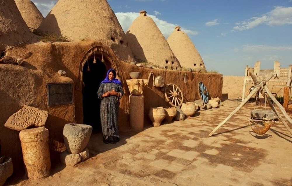 Şanlıurfa'nın tarihi kümbet evleri turist ağırlamaya başladı - 2
