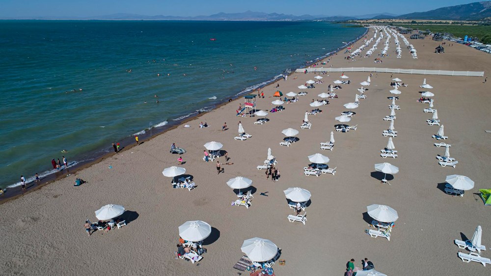 Konya'nın denizi Karaburun Plajı tatilcilerin yeni gözdesi oldu - 2