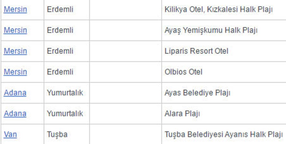 Turkiye Nin Mavi Bayrakli Plajlarinin Tam Listesi En Iyi Sahiller Ve Plajlar Ntv