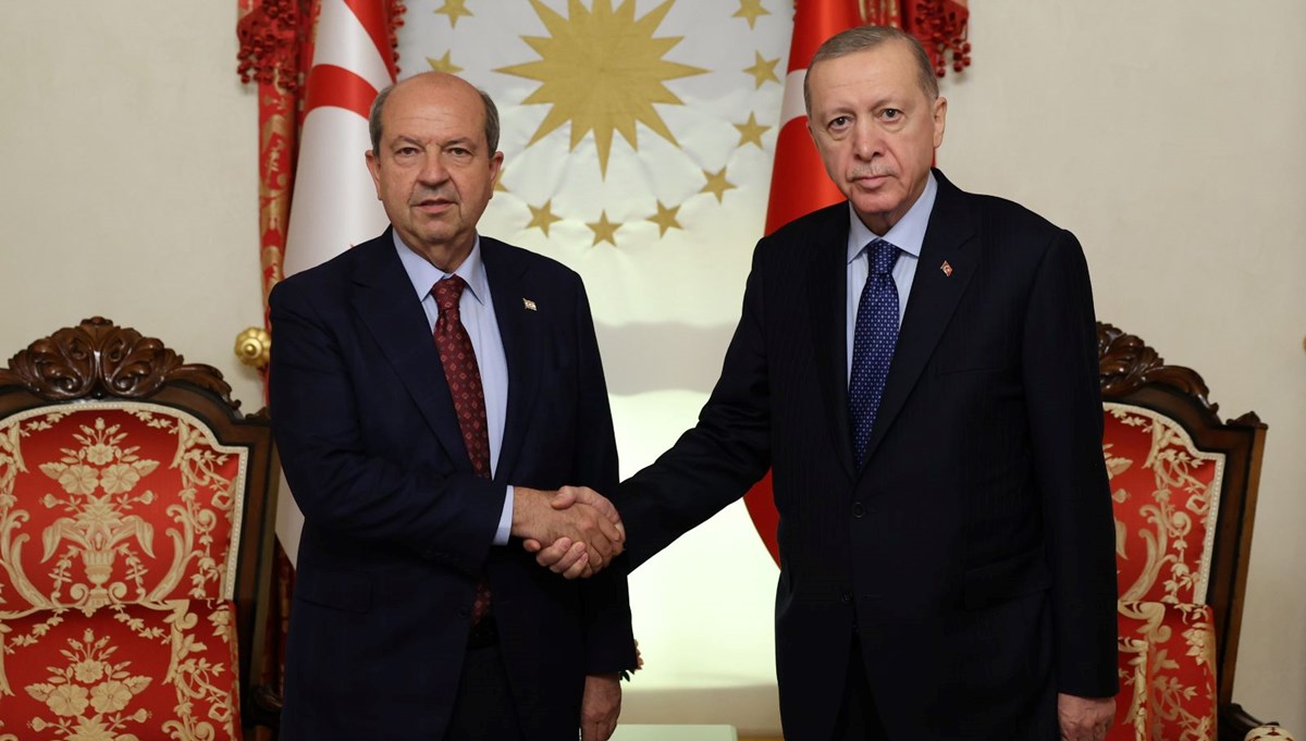 Cumhurbaşkanı Erdoğan, KKTC Cumhurbaşkanı Tatar ile görüştü Cumhurbaşkanı Erdoğan, KKTC Cumhurbaşkanı Tatar ile görüştü