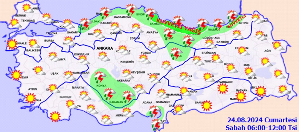 Yurt genelinde sıcaklıklar azalıyor! (Bugün hava nasıl olacak?) - 12