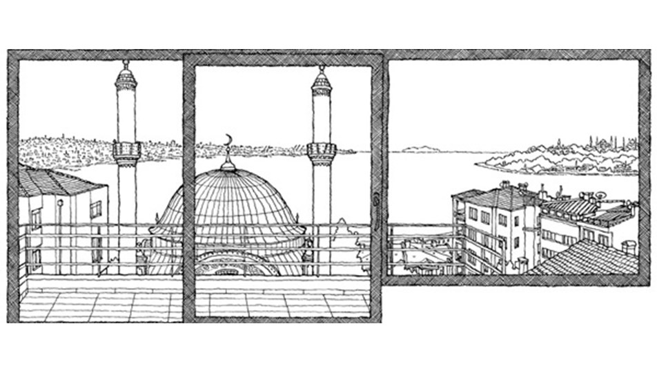 Pamuk’un gözünden Boğaz manzarası