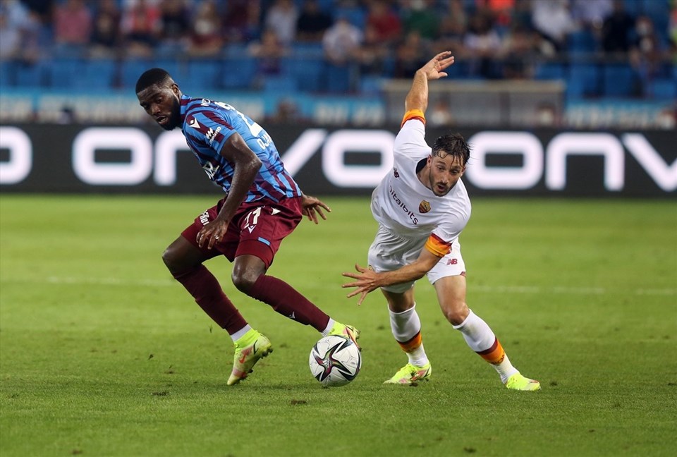 Avrupa Konferans Ligi: Trabzonspor evinde Roma'ya 2-1 yenildi - 1