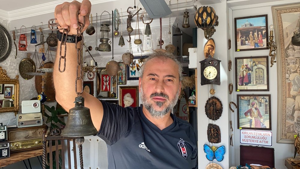 Ayasofya'ya ait olduğu düşünülen 2 bin yıllık çanı hurdacı buldu, incelemeye alındı - 4