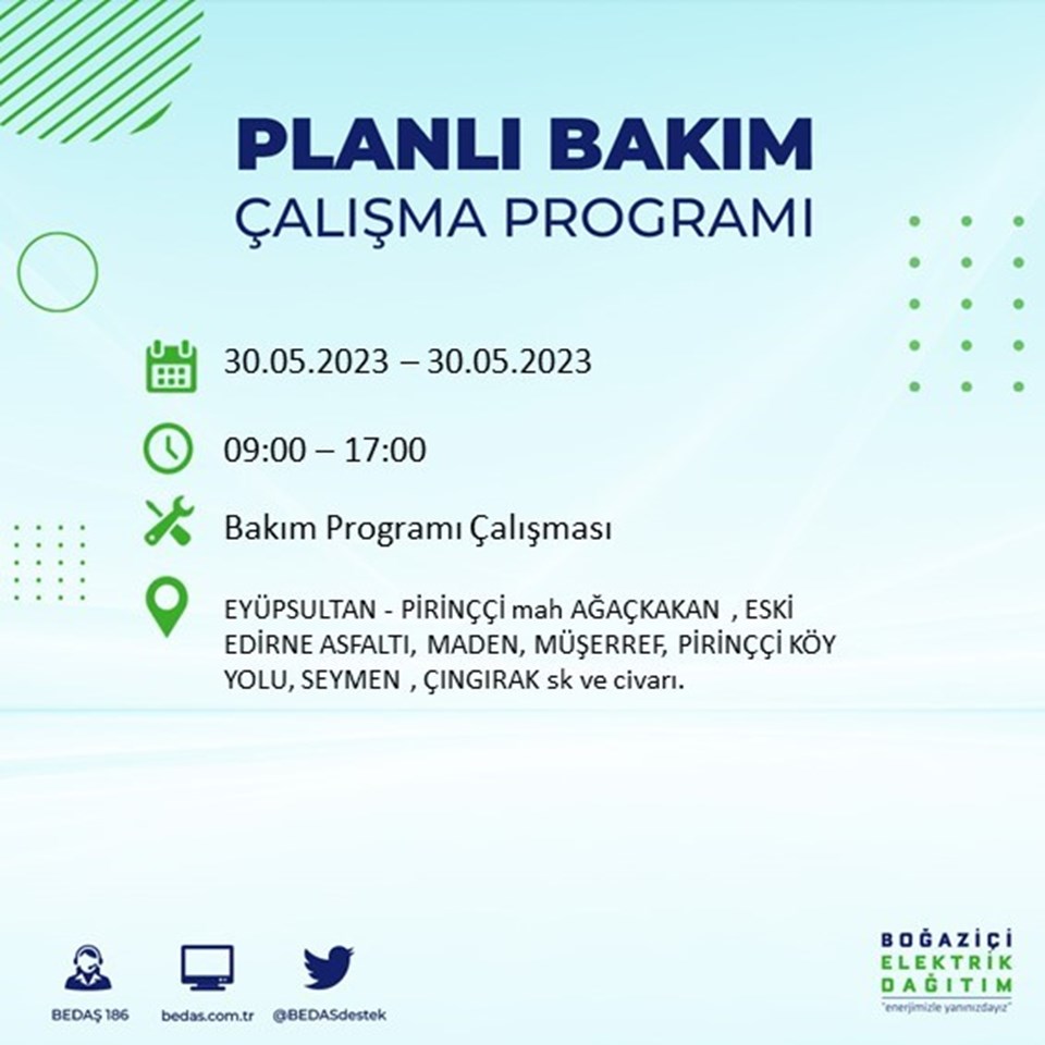 İstanbul'un 5 ilçesinde elektrik kesintisi: Elektrikler ne zaman gelecek? (BEDAŞ duyurdu) - 2