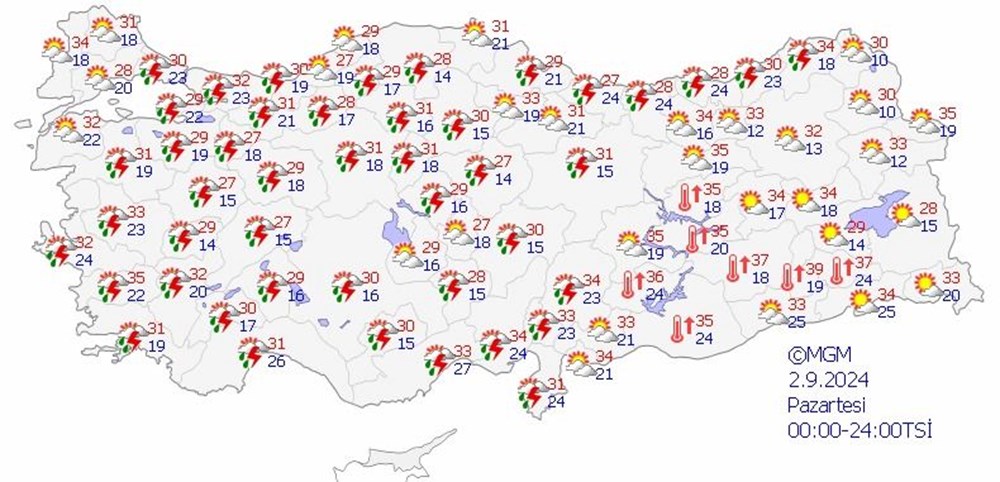 Meteorolojiden İstanbul dahil 13 ile sarı kodlu uyarı: Hafta sonuna dikkat! - 15