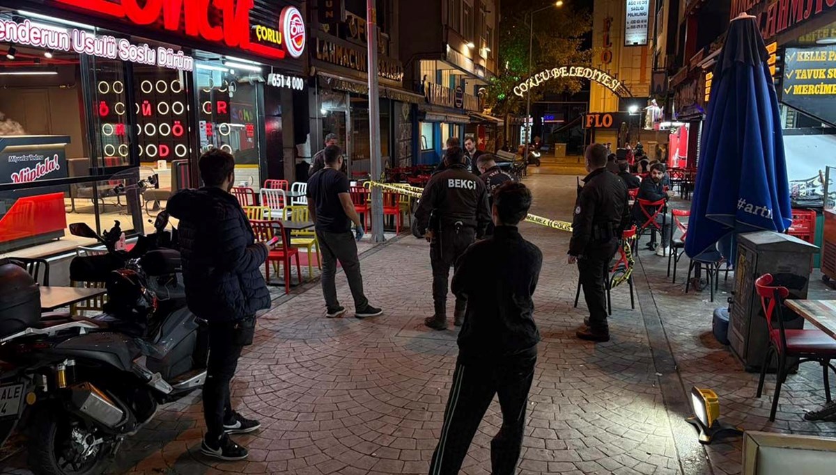 Çorlu'da kanlı gece: 1 ölü