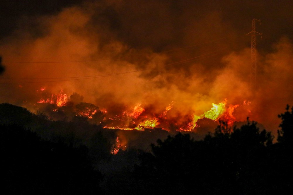 3 ilde orman yangını: Havadan ve karadan müdahale başladı - 5