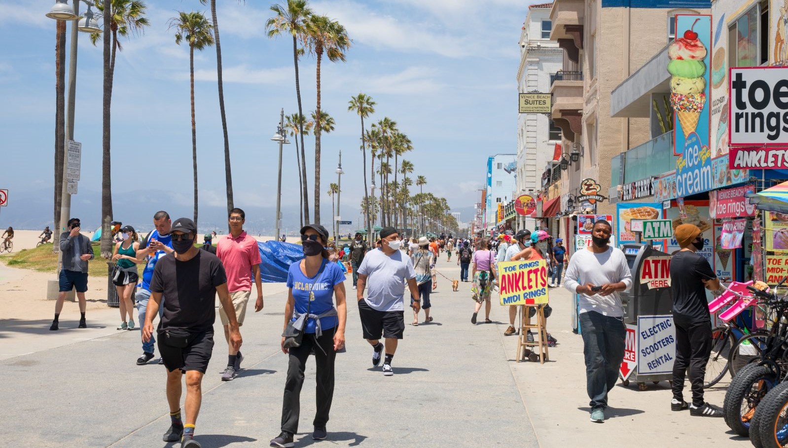 ABD'de Delta alarmı: Los Angeles'a maske geri dönüyor