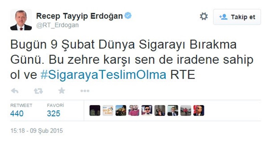 Cumhurbaşkanı Erdoğan ilk tweet'ini attı - 2