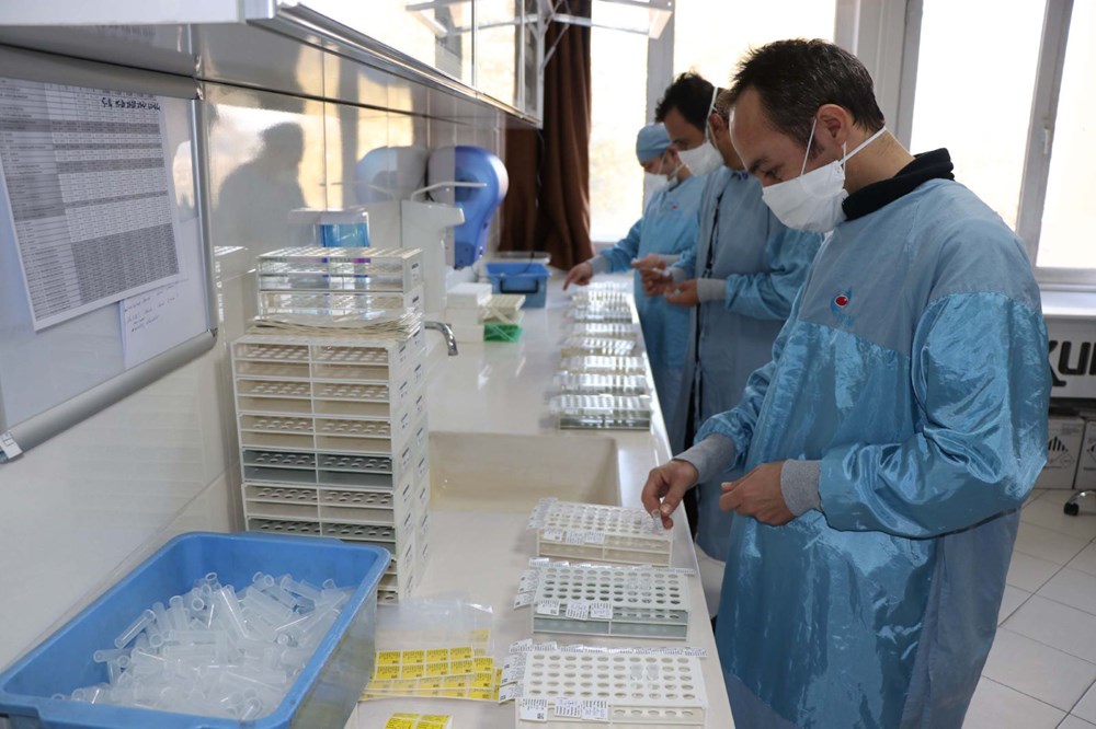 Yerli corona virüs aşısının geliştirildiği laboratuvar görüntülendi - 6