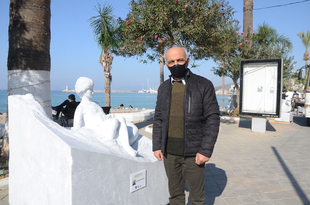 Kuşadası’nda heykellere saldırı - 5